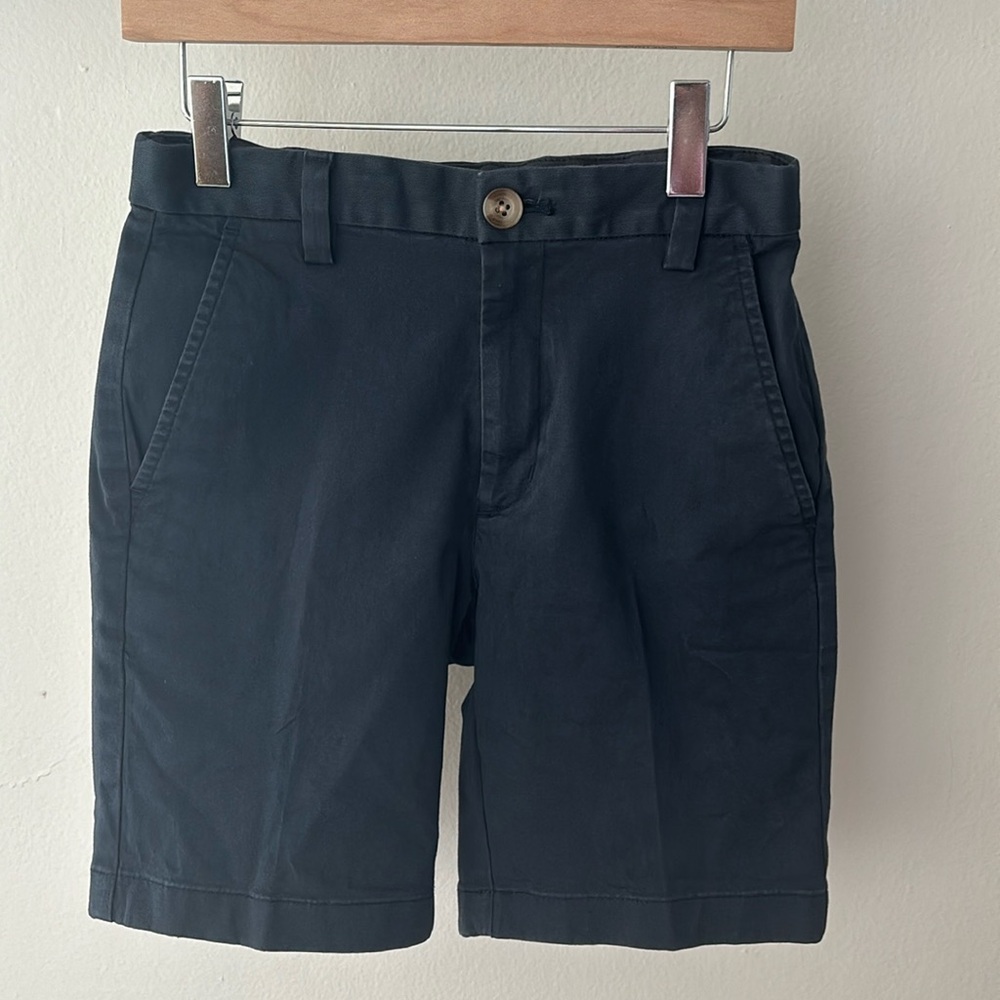 Boys navy bermuda shorts